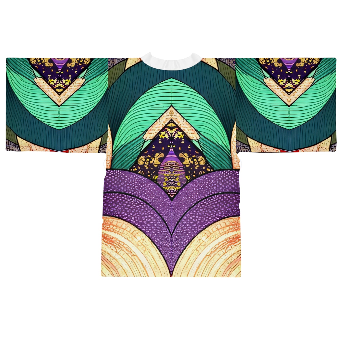 Sophisticated Cosmopolitan Series (Z) Long Sleeve Kimono Robe 🌸