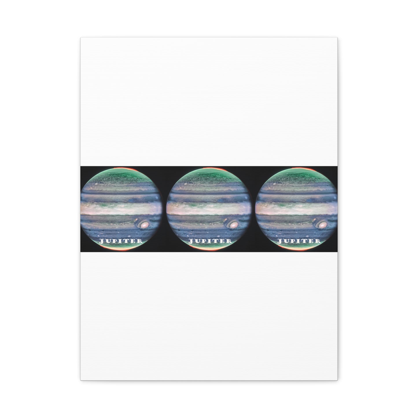 Unveiling Jupiter's Majesty: Cosmos Series Canvas Print