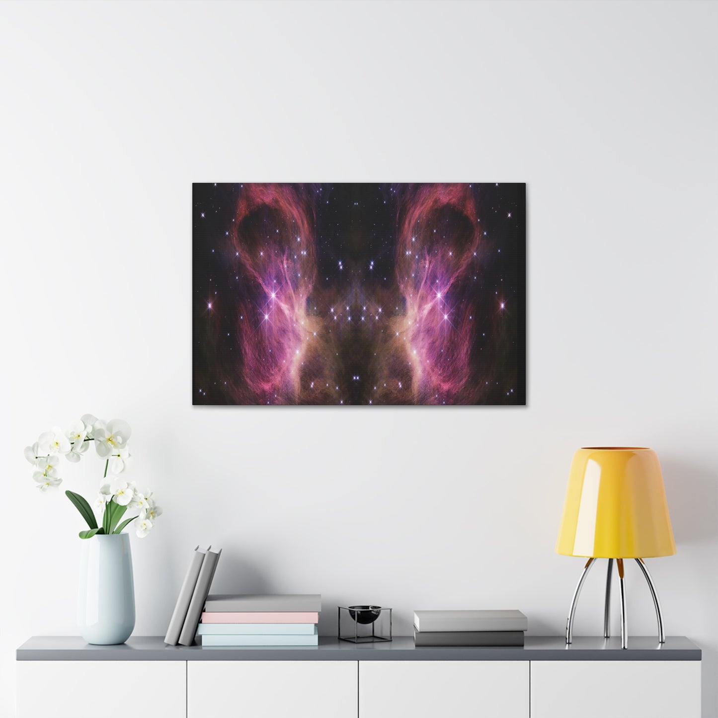 Explore the Universe's Origins: Cosmos Series 1 Canvas Print