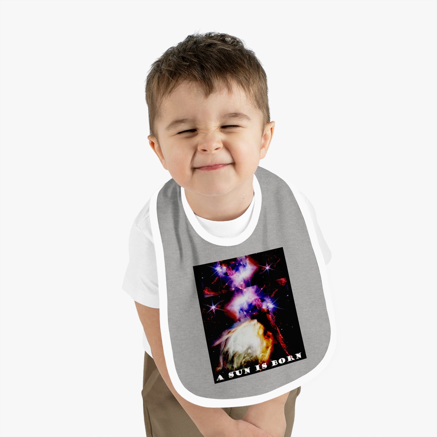 Messy Meals Made Easy: Adorable Baby Bib with Fun Designs