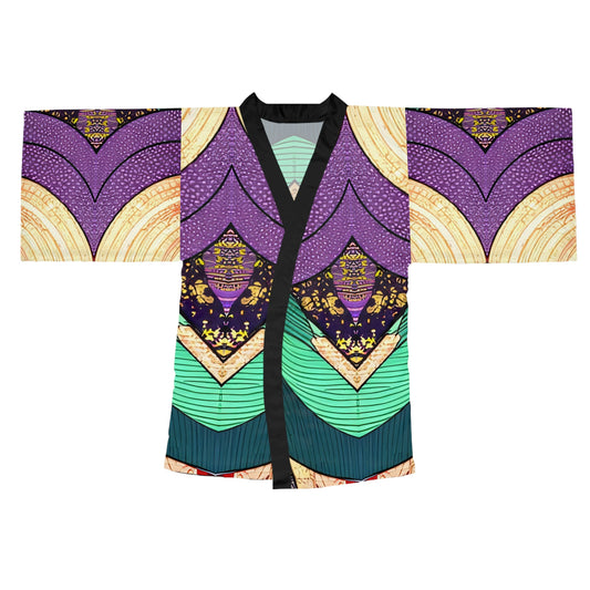 Sophisticated Cosmopolitan Series (Z) Long Sleeve Kimono Robe 🌸
