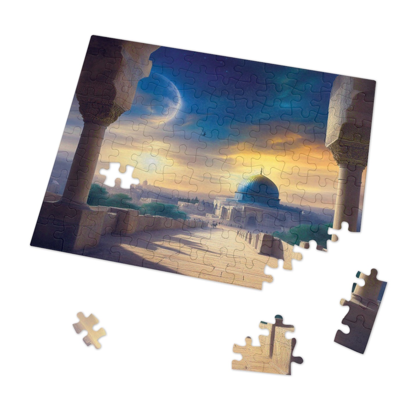 Egypt Pyramid Jigsaw Puzzle (252, 500,1000-Piece)