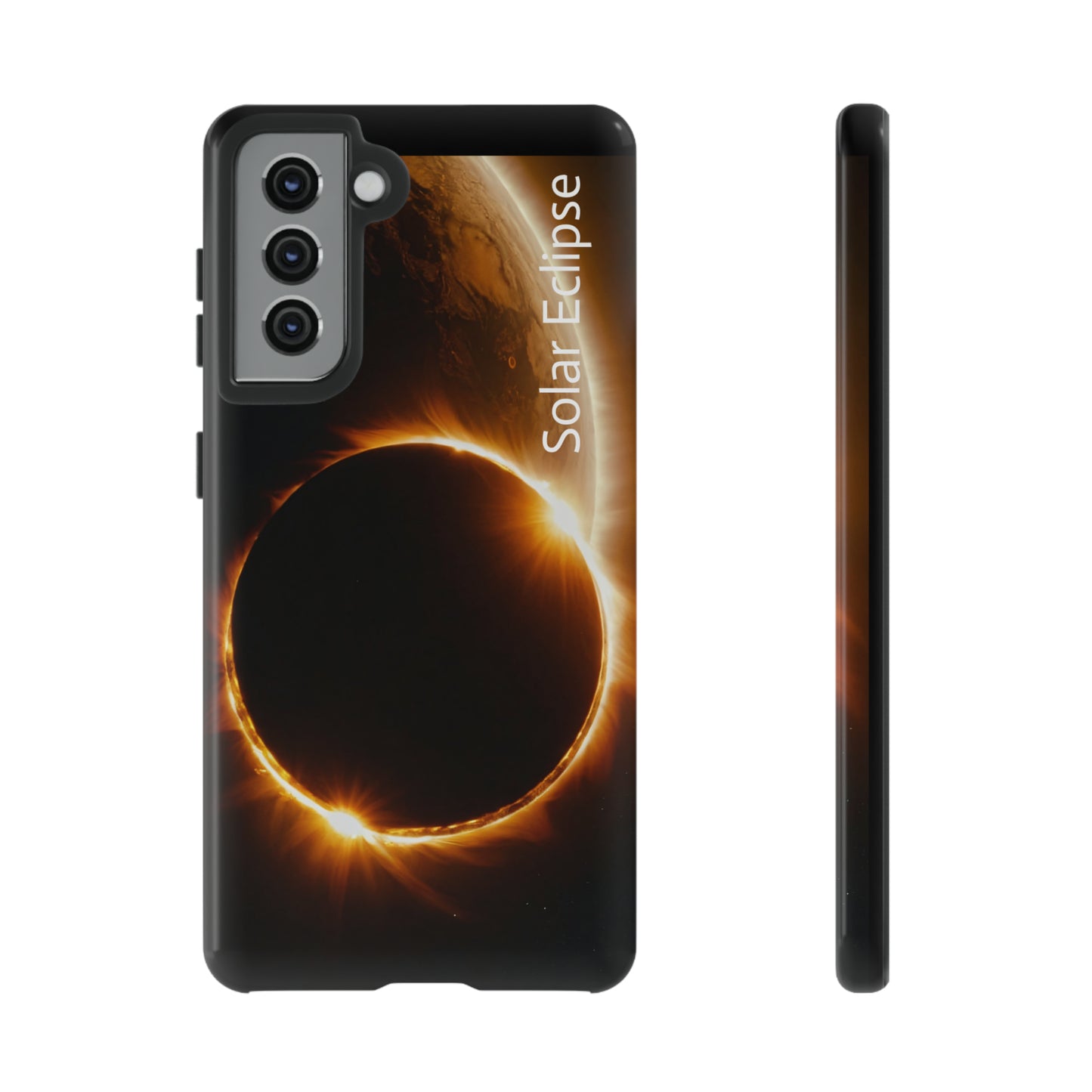 Solar Eclipse Phone Case: Protect Your Tech with Cosmic Style $39.99