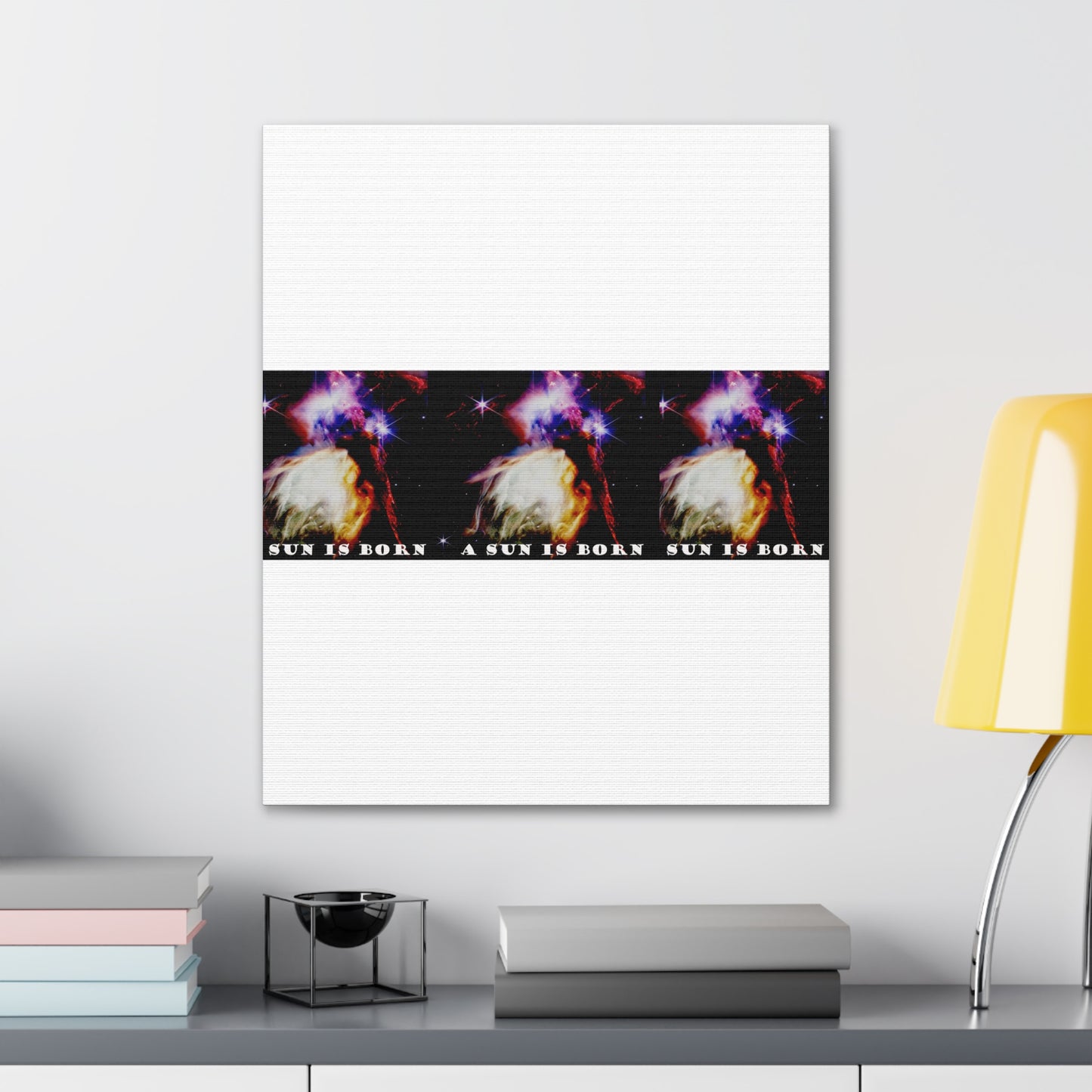 Witness Stellar Birth: Cosmos Series 10 Sun Canvas Print
