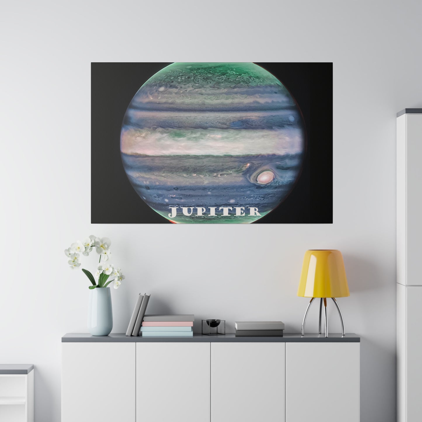 Cosmos Series 25 Jupiter Matte Canvas, Stretched, 0.75"