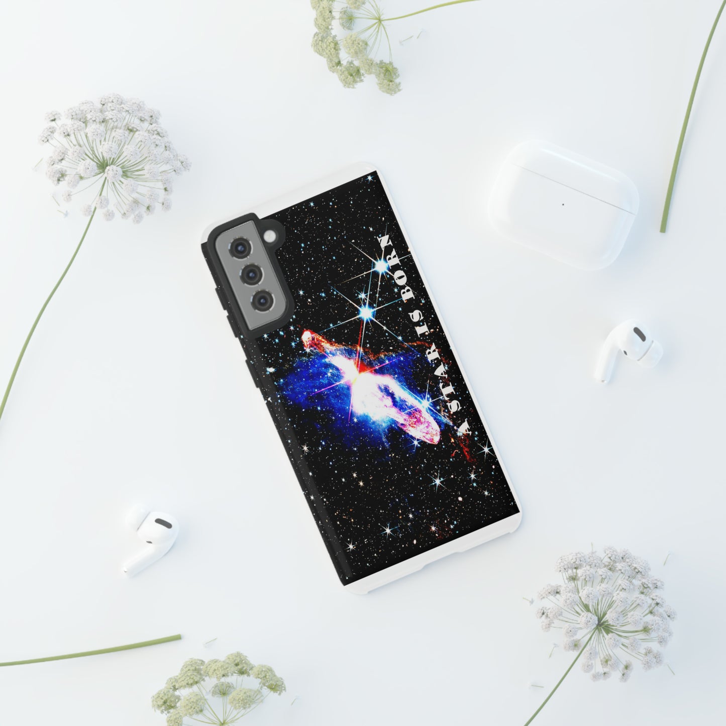 An Actual  Star Is Born for  Apple iPhone, Samsung Galaxy, and Google Pixel devices with premium-quality custom protective phone cases