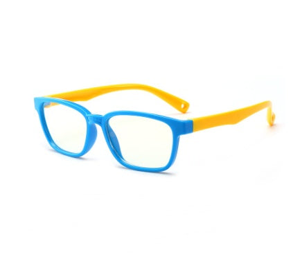 Protect Young Eyes with Colorful Anti-Blue Light Glasses for Kids