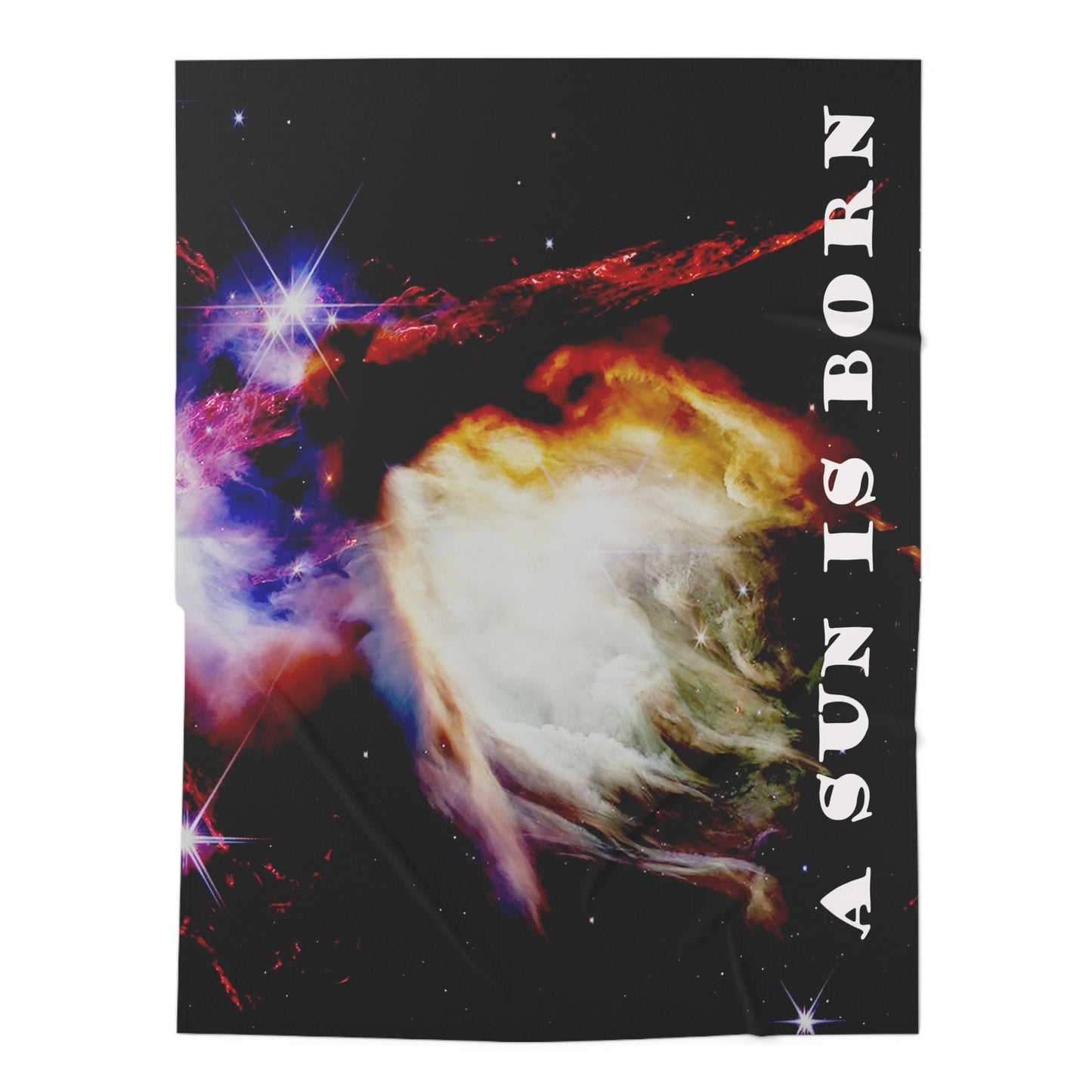 A Sun Is Born Soft & Cozy: Baby Swaddle Blanket with Adorable Design