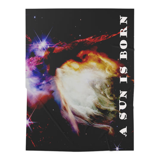 A Sun Is Born Soft & Cozy: Baby Swaddle Blanket with Adorable Design