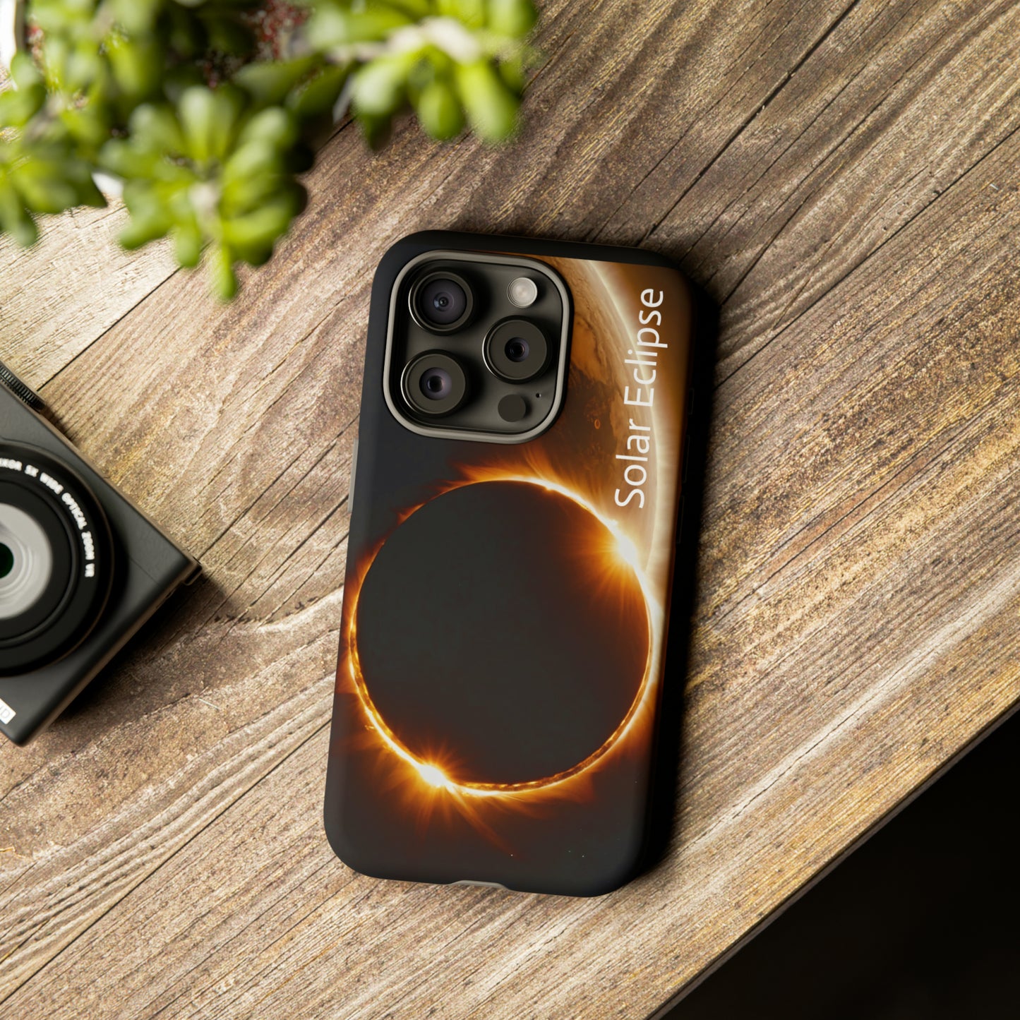 Solar Eclipse Phone Case: Protect Your Tech with Cosmic Style $39.99