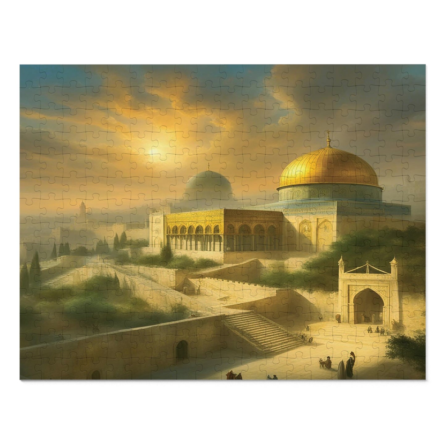 The New City Jerusalem Cityscape Jigsaw Puzzle (252, 500,1000-Piece)