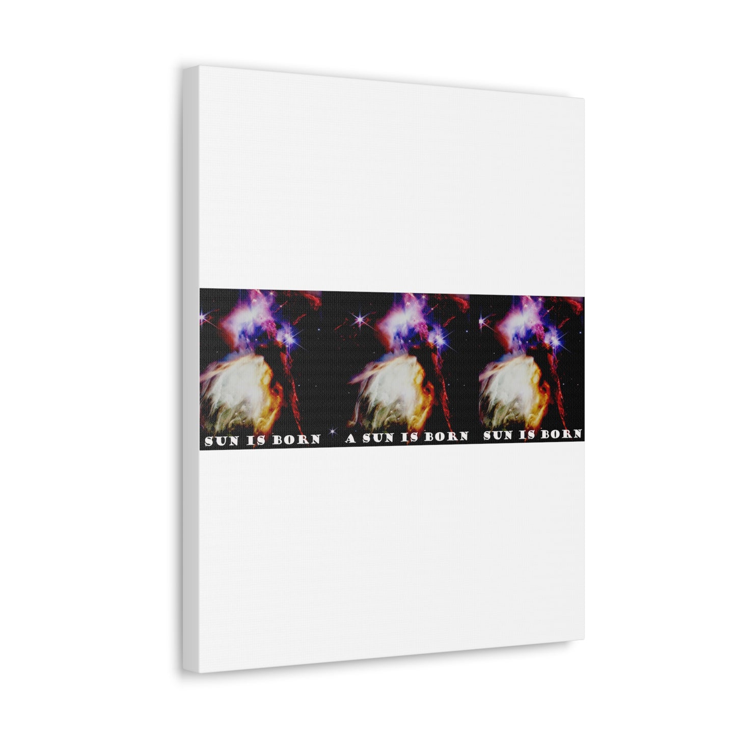 Witness Stellar Birth: Cosmos Series 10 Sun Canvas Print