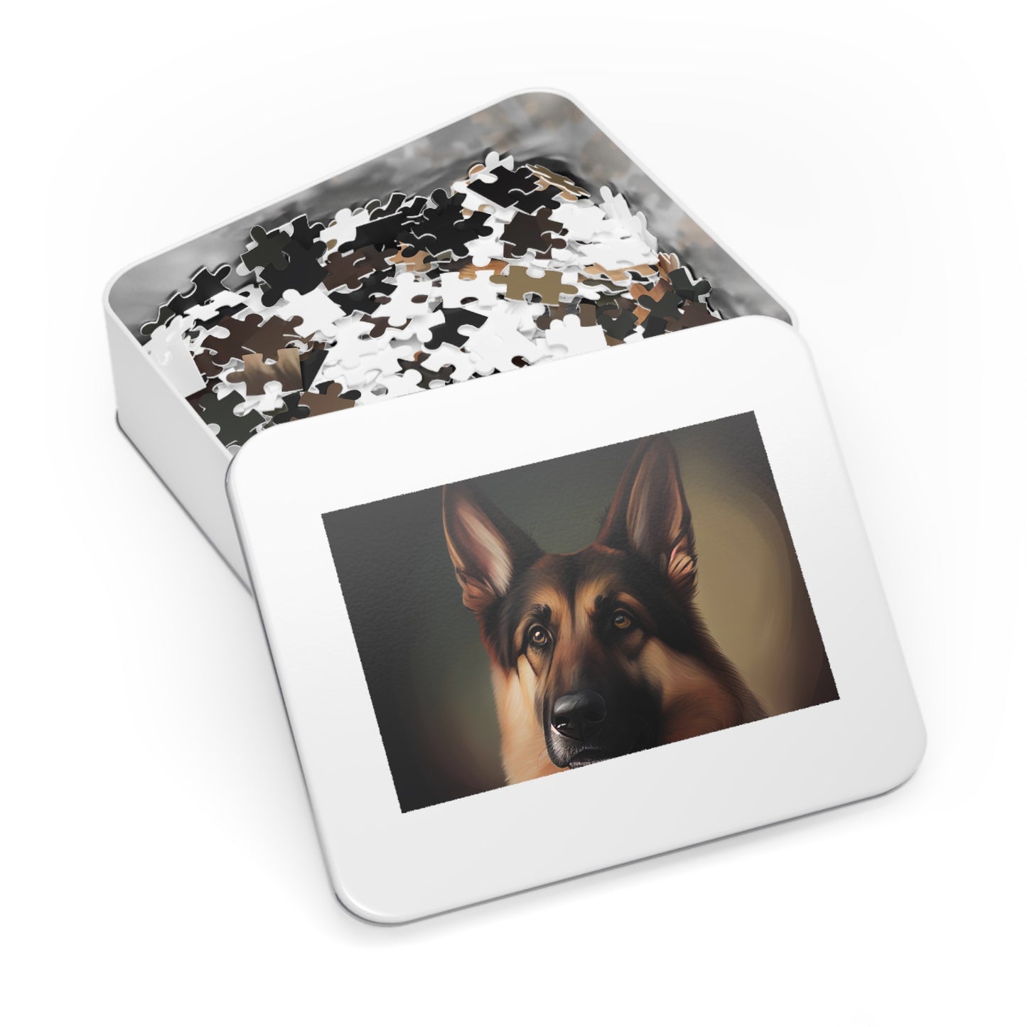 GERMAN SHEPHERD EYES Jigsaw Puzzle Jigsaw Puzzle ( 252, 500,1000-Piece)