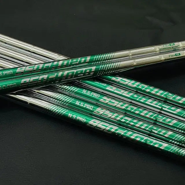 7PCS Black 790 Irons Golf Club Set - 4-9P, R/S Flex, Steel/Graphite Shaft Options with Head Cover