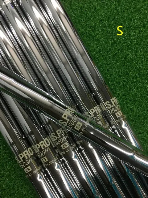 7PCS Black 790 Irons Golf Club Set - 4-9P, R/S Flex, Steel/Graphite Shaft Options with Head Cover