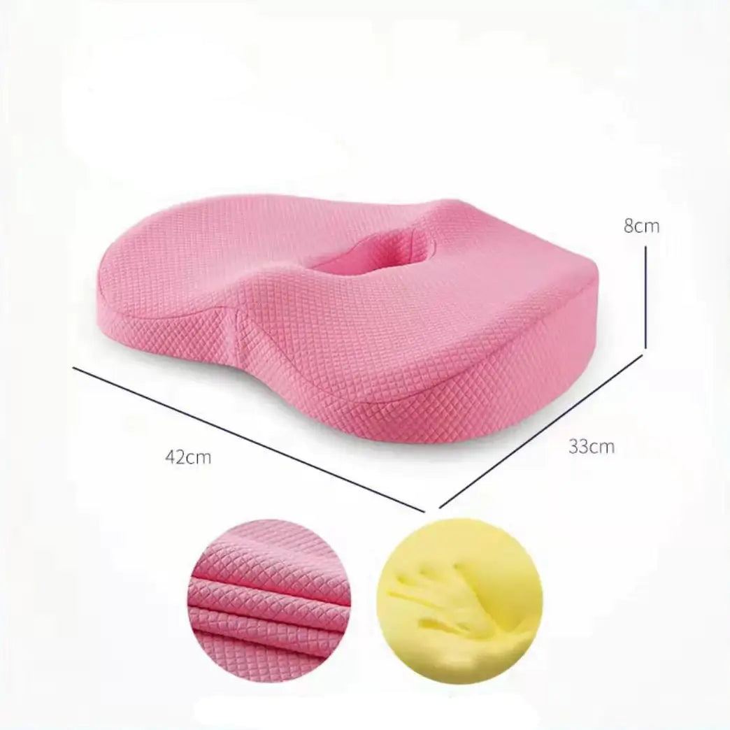 Conquer Seat Discomfort: Pressure Relief Cushion for Back, Tailbone, & Sciatica