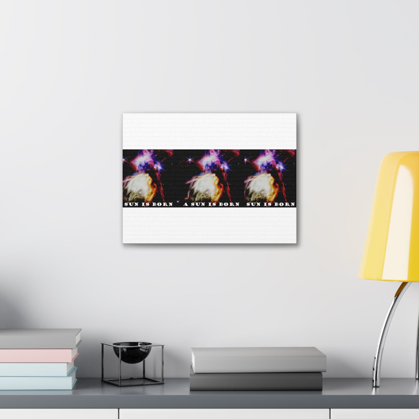 Witness Stellar Birth: Cosmos Series 10 Sun Canvas Print