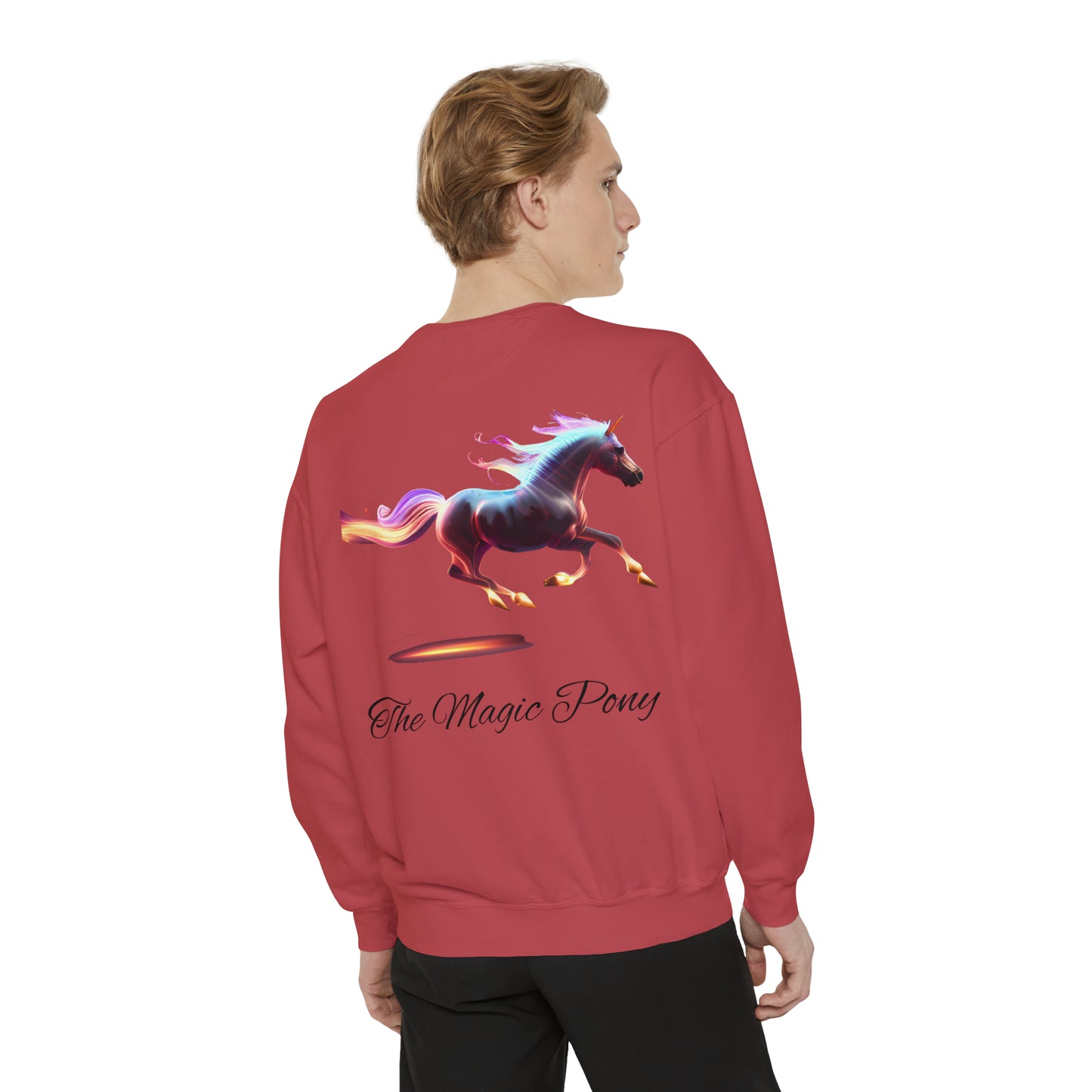 Embrace the Magic: The Magic Pony Garment-Dyed Sweatshirt