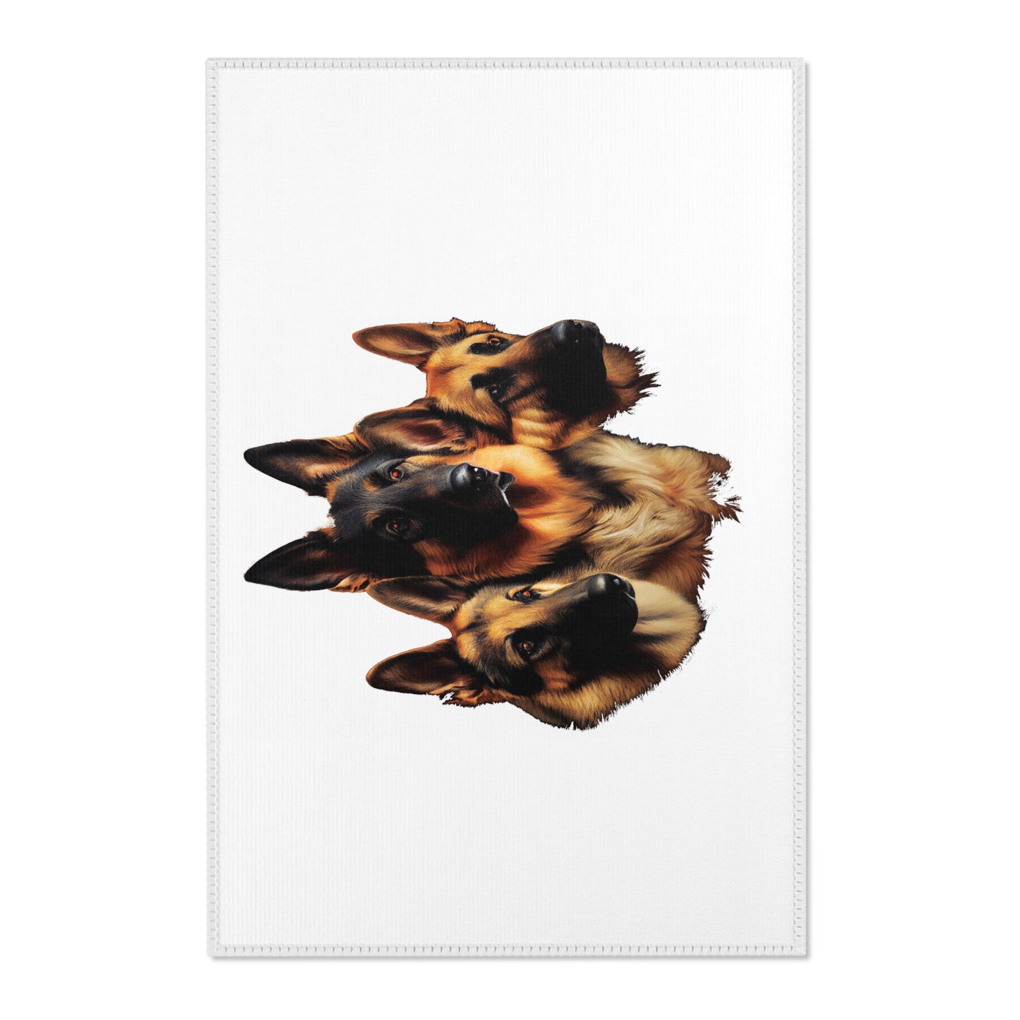 German Shepherd Haven: Premium Area Rugs for Devoted Fans