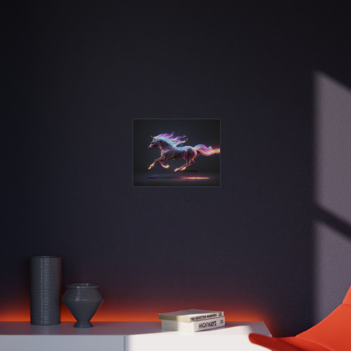 "The Magic Pony" Foam Board Print
