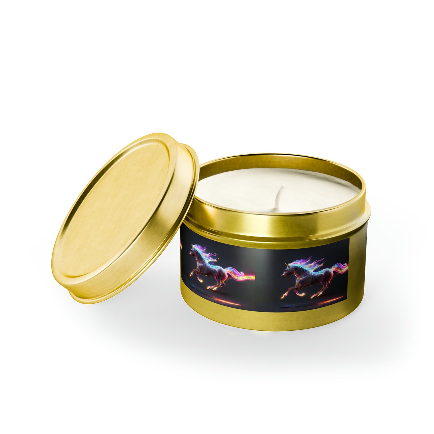 Set the Mood: Magic Pony Soy Tin Candles