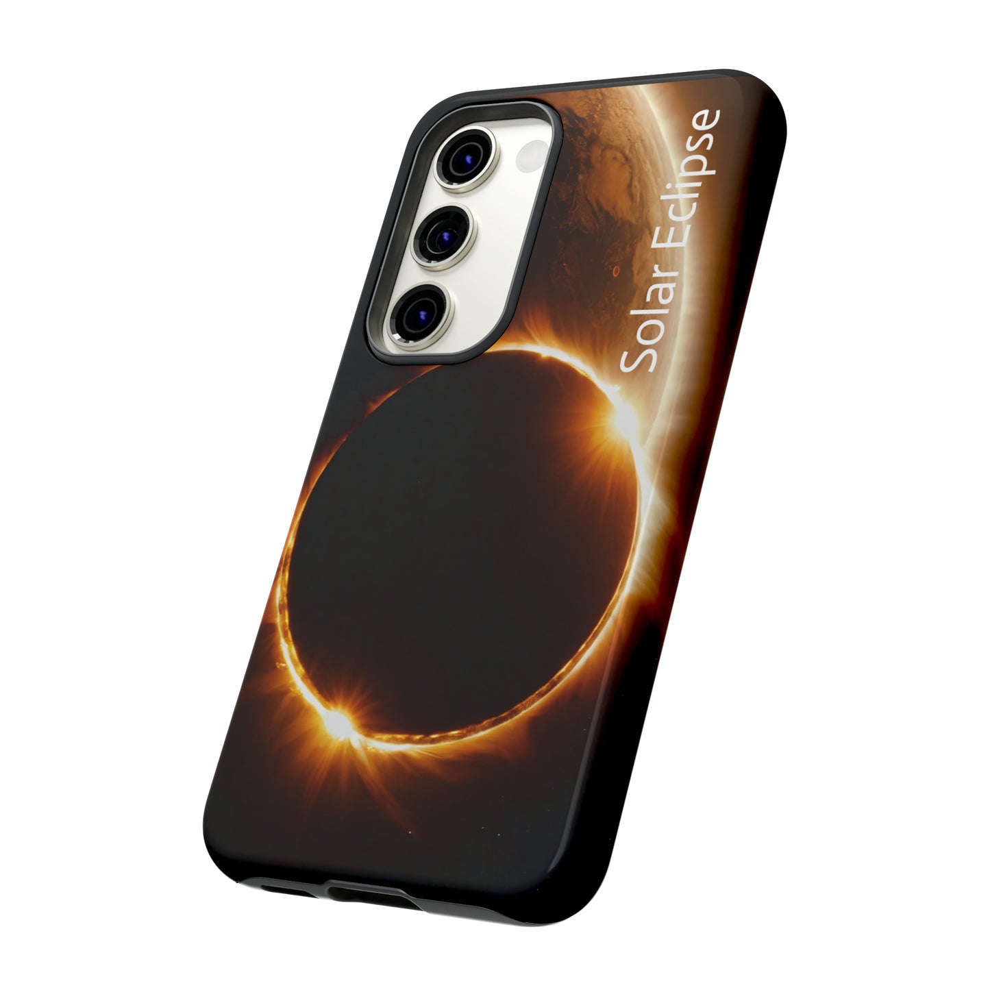 Solar Eclipse Phone Case: Protect Your Tech with Cosmic Style $39.99