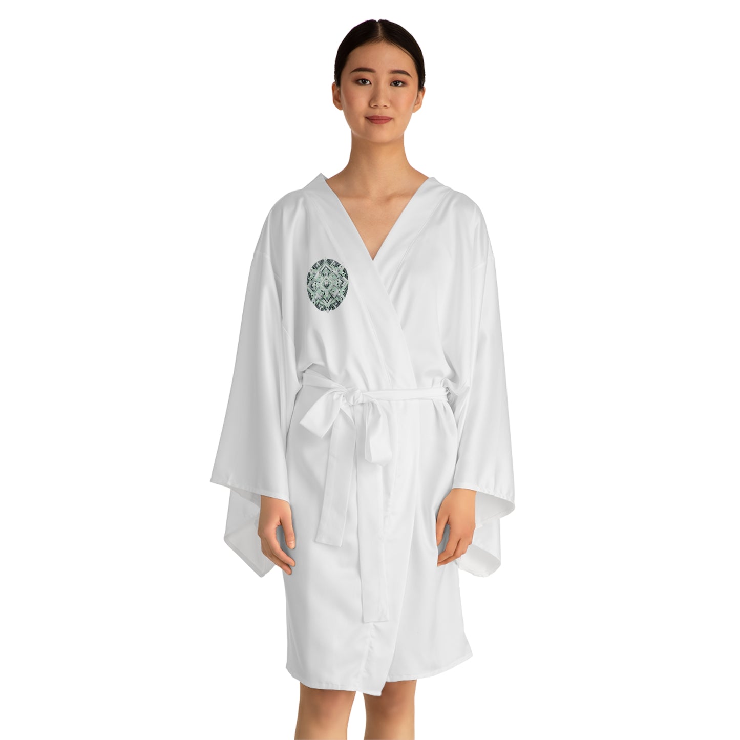 Sophisticated Cosmopolitan Series (S) Long Sleeve Kimono Robe 🌸