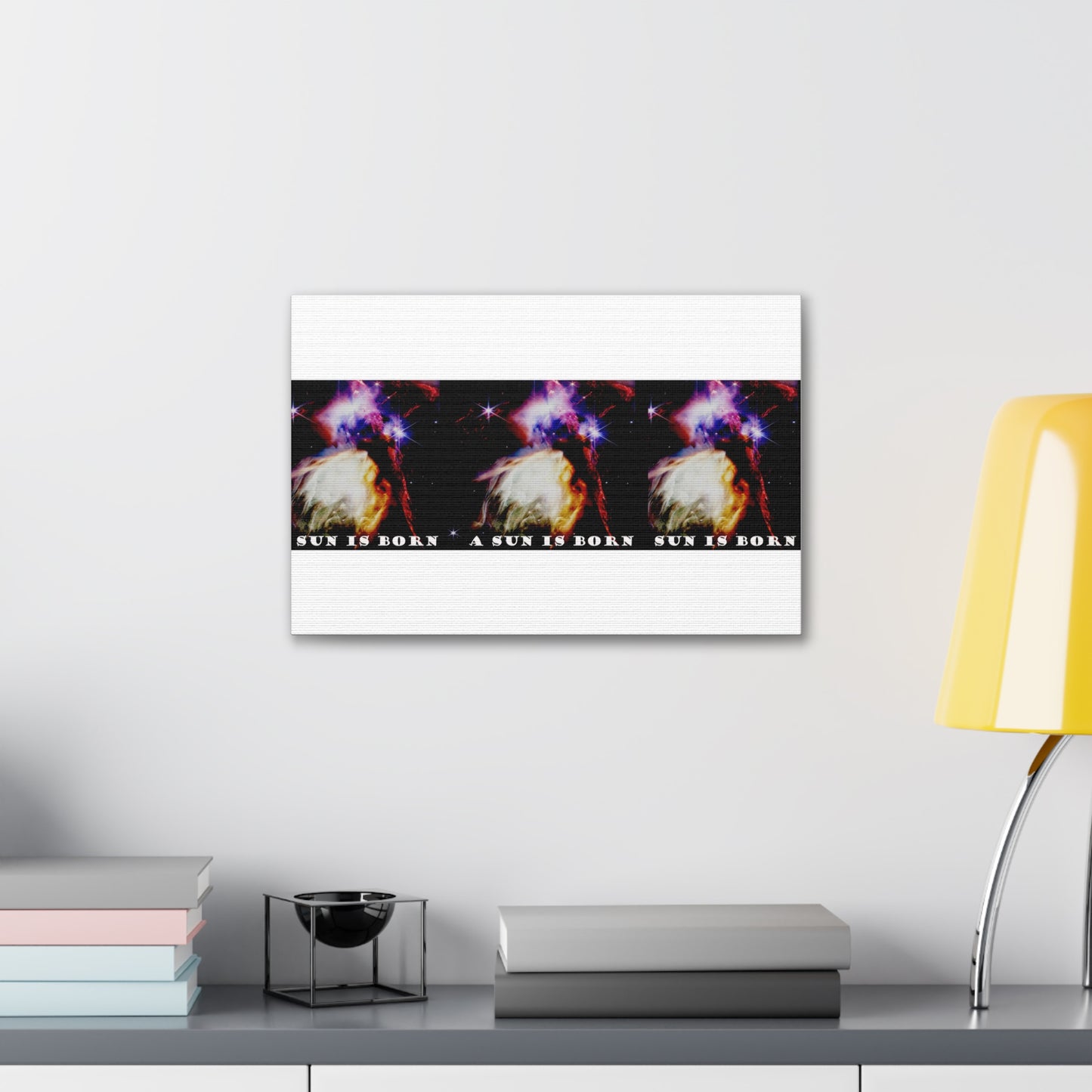 Witness Stellar Birth: Cosmos Series 10 Sun Canvas Print