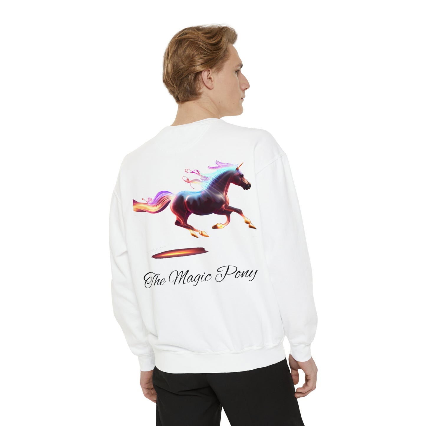 Embrace the Magic: The Magic Pony Garment-Dyed Sweatshirt