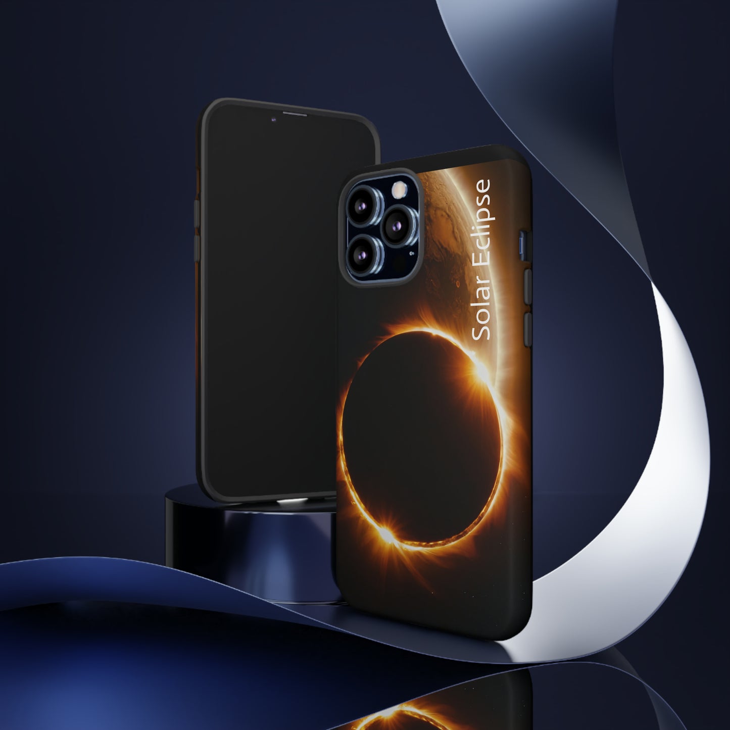 Solar Eclipse Phone Case: Protect Your Tech with Cosmic Style $39.99