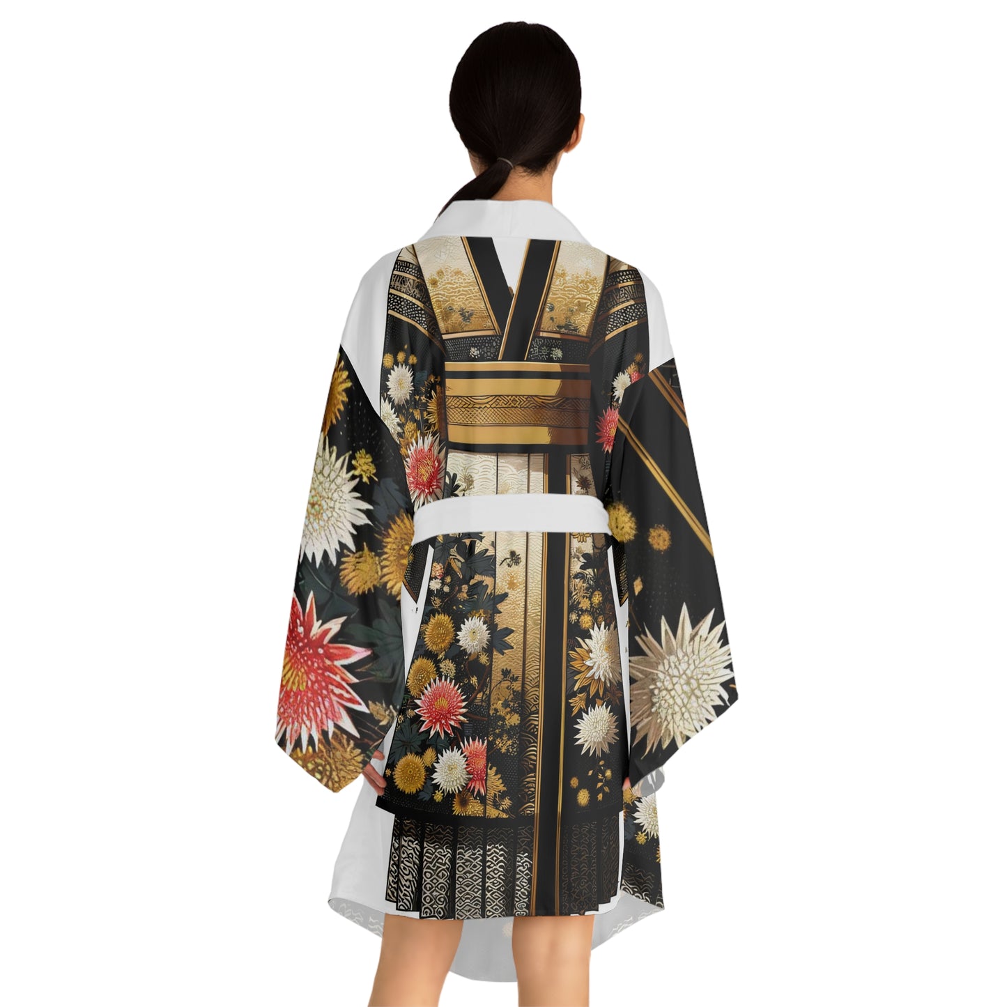 Sophisticated Cosmopolitan Series (Y) Long Sleeve Kimono Robe 🌸