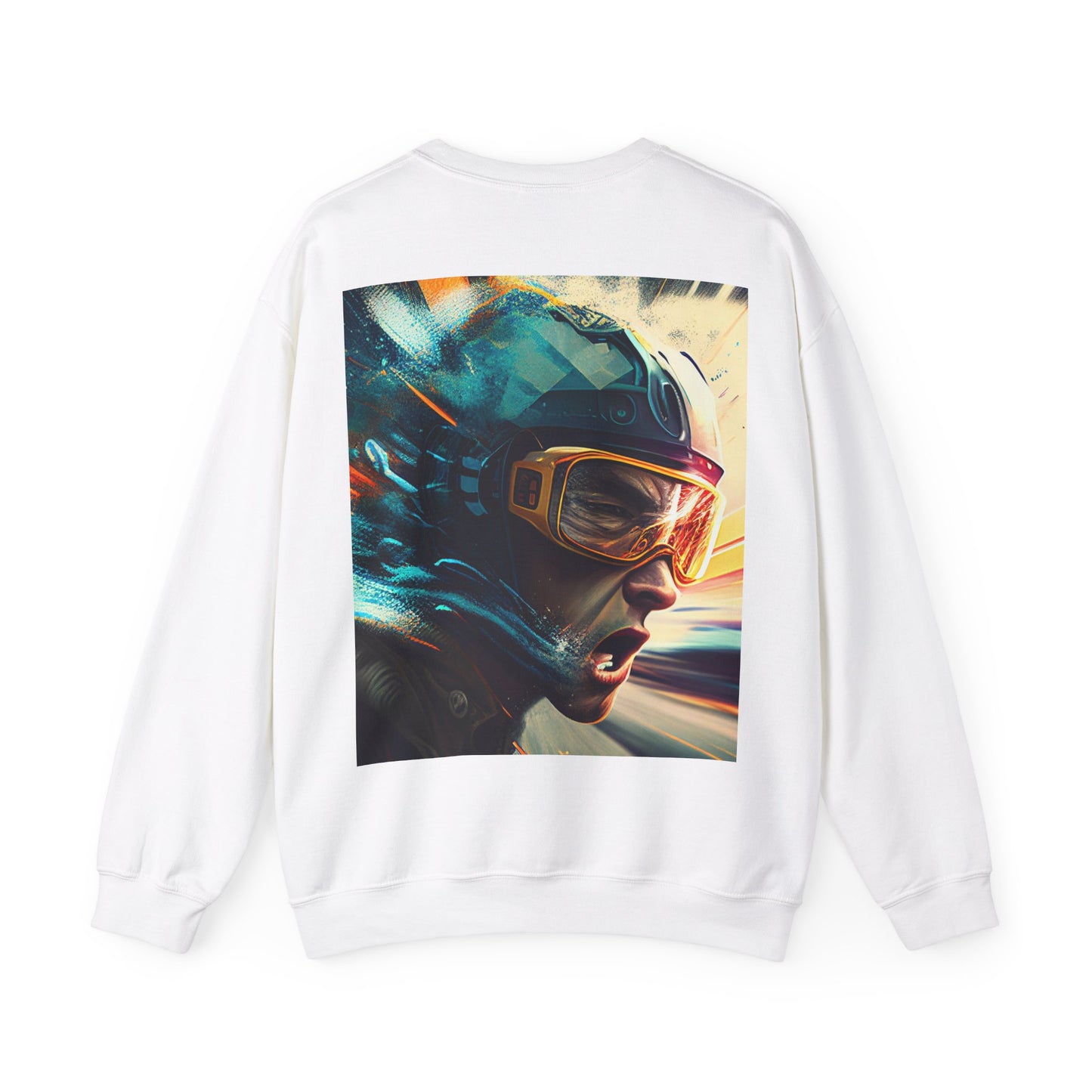 Traveling At The Speed Of Light Series Unisex Heavy Blend™ Crewneck Sweatshirt