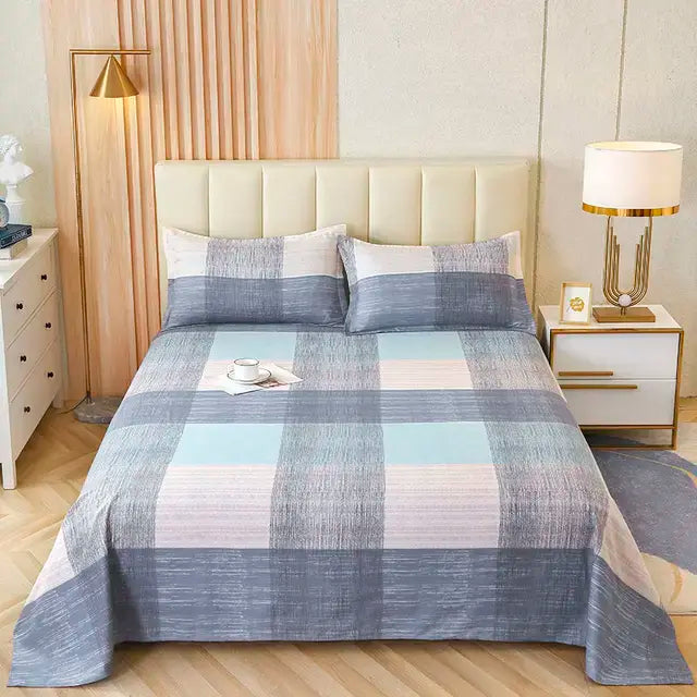 Soft, Breathable Luxury: Pure Cotton Bed Sheet Cover