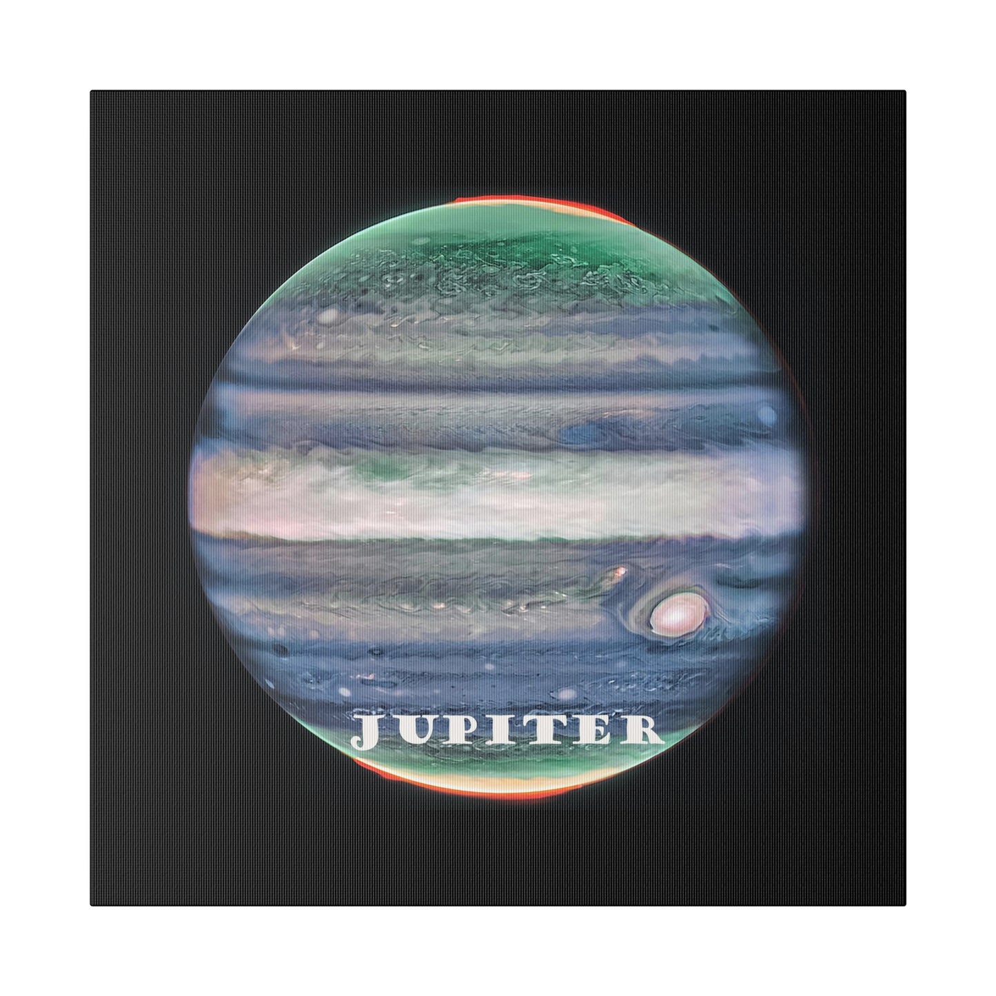 Cosmos Series 25 Jupiter Matte Canvas, Stretched, 0.75"