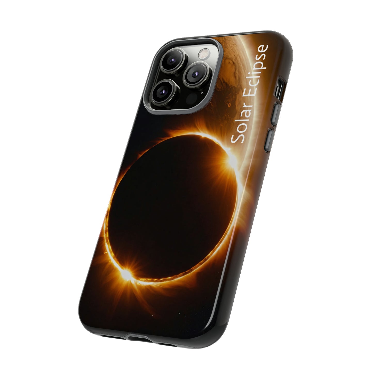 Solar Eclipse Phone Case: Protect Your Tech with Cosmic Style $39.99