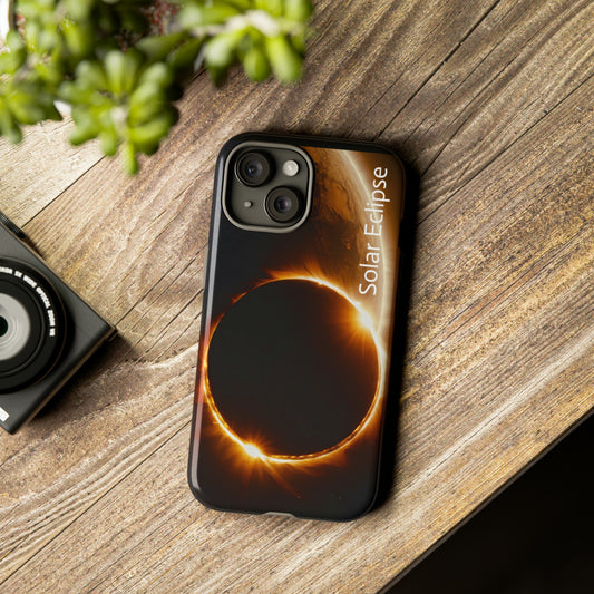 Solar Eclipse Phone Case: Protect Your Tech with Cosmic Style $39.99