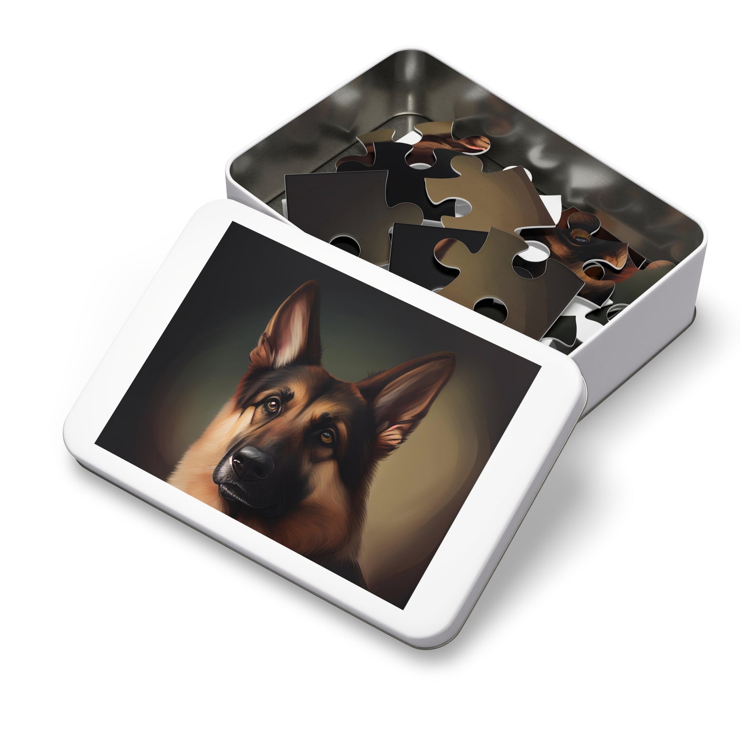 GERMAN SHEPHERD EYES Jigsaw Puzzle Jigsaw Puzzle ( 252, 500,1000-Piece)