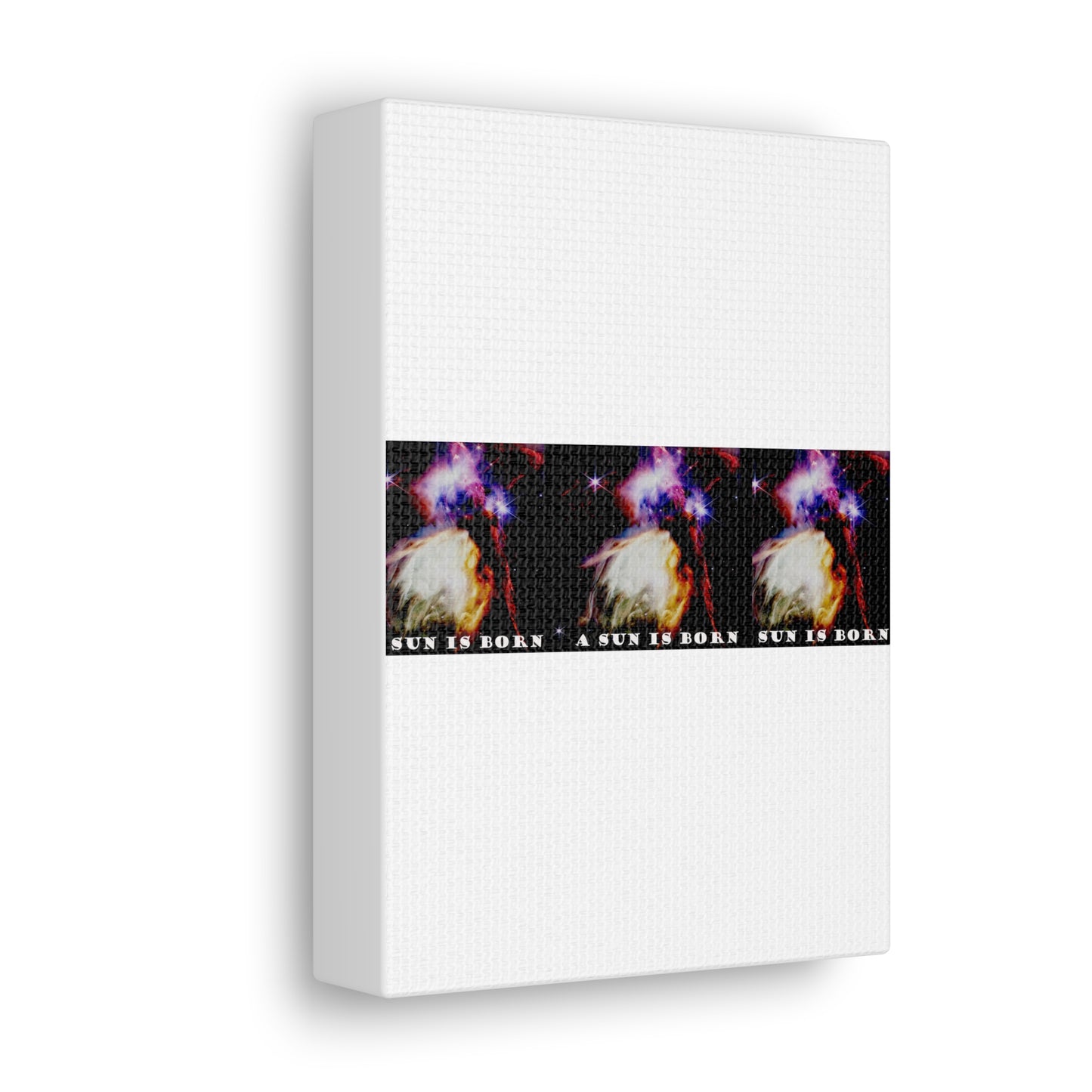 Witness Stellar Birth: Cosmos Series 10 Sun Canvas Print