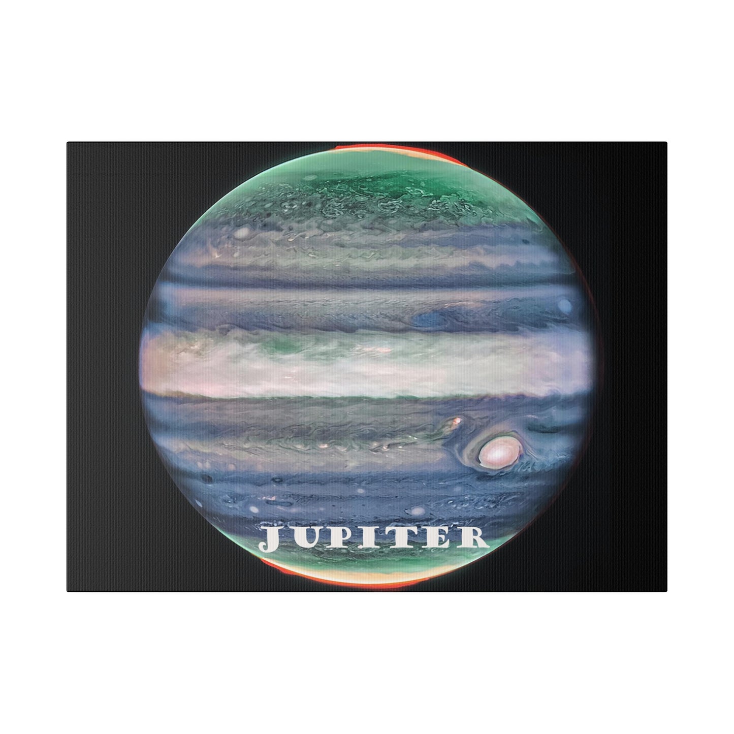 Cosmos Series 25 Jupiter Matte Canvas, Stretched, 0.75"