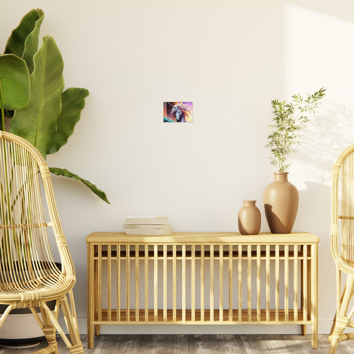 Enchanting Unicorn Art: Customizable Foam Board Prints