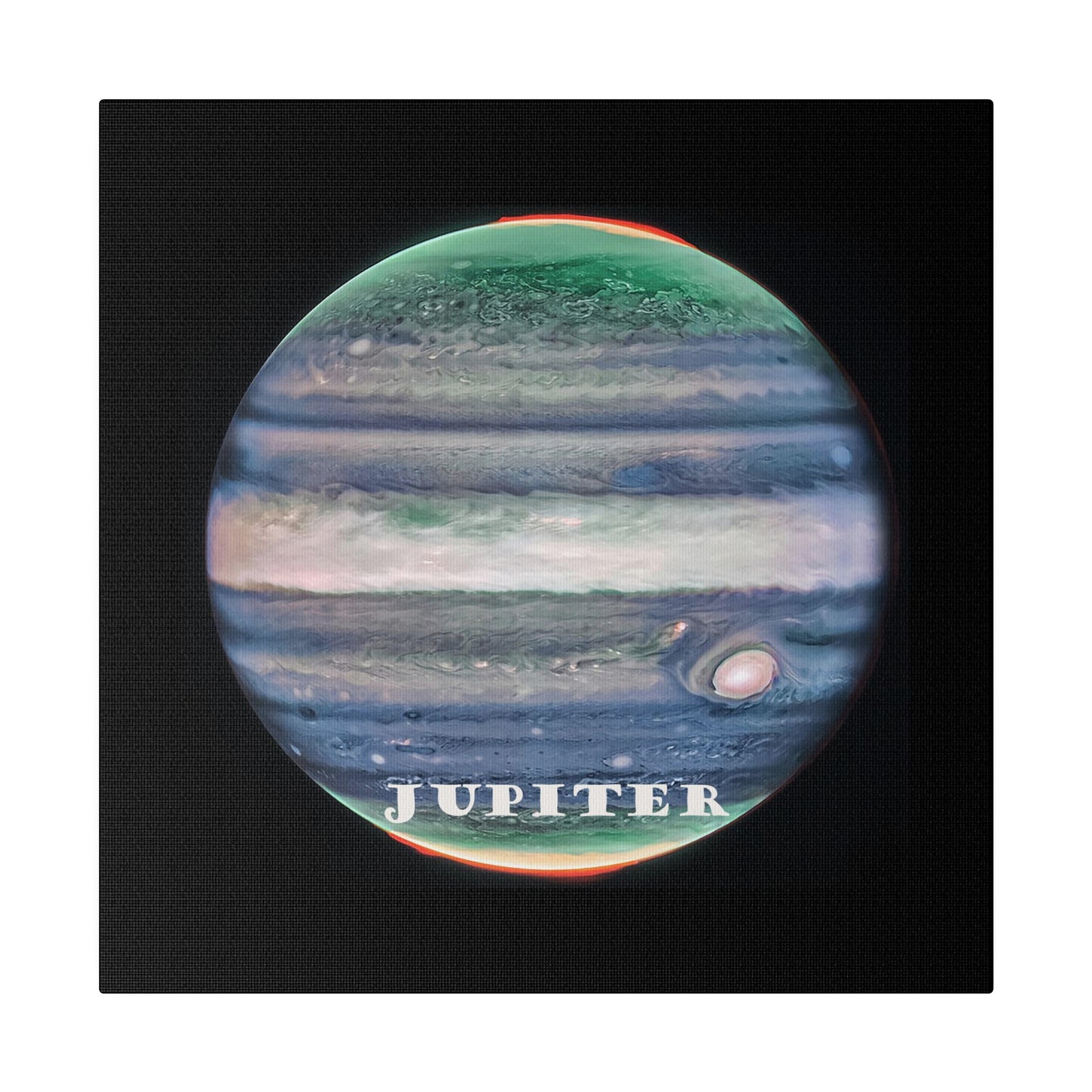 Cosmos Series 25 Jupiter Matte Canvas, Stretched, 0.75"