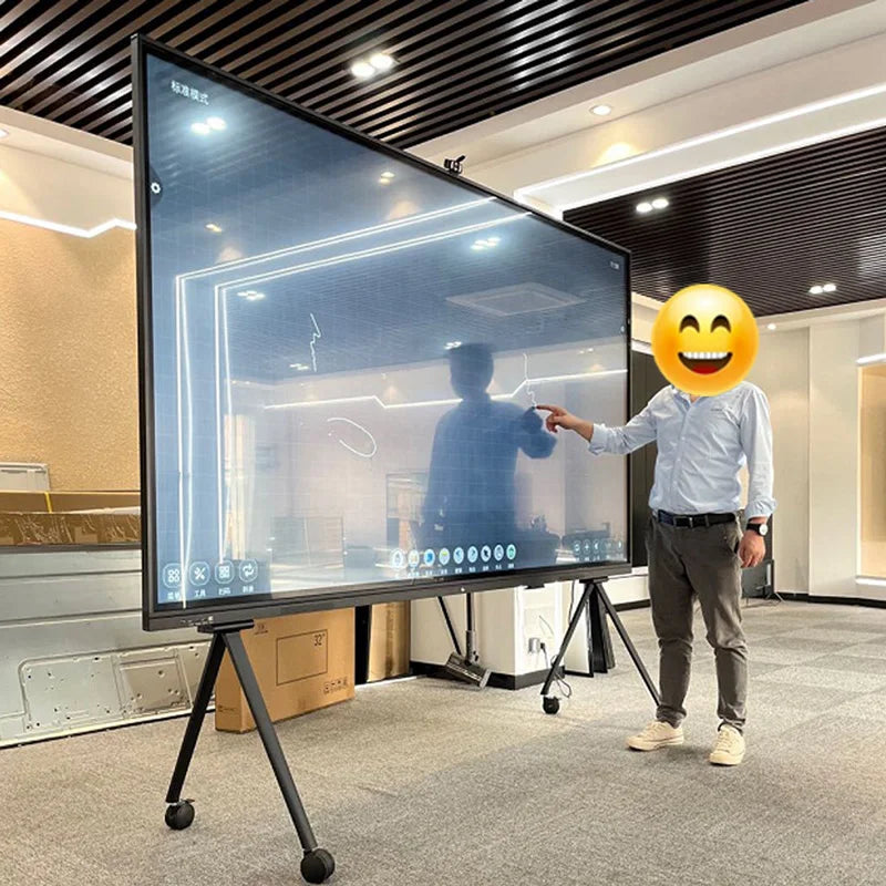 Interactive & Immersive: 95-120 Inch 4K Touchscreen Monitor with PC