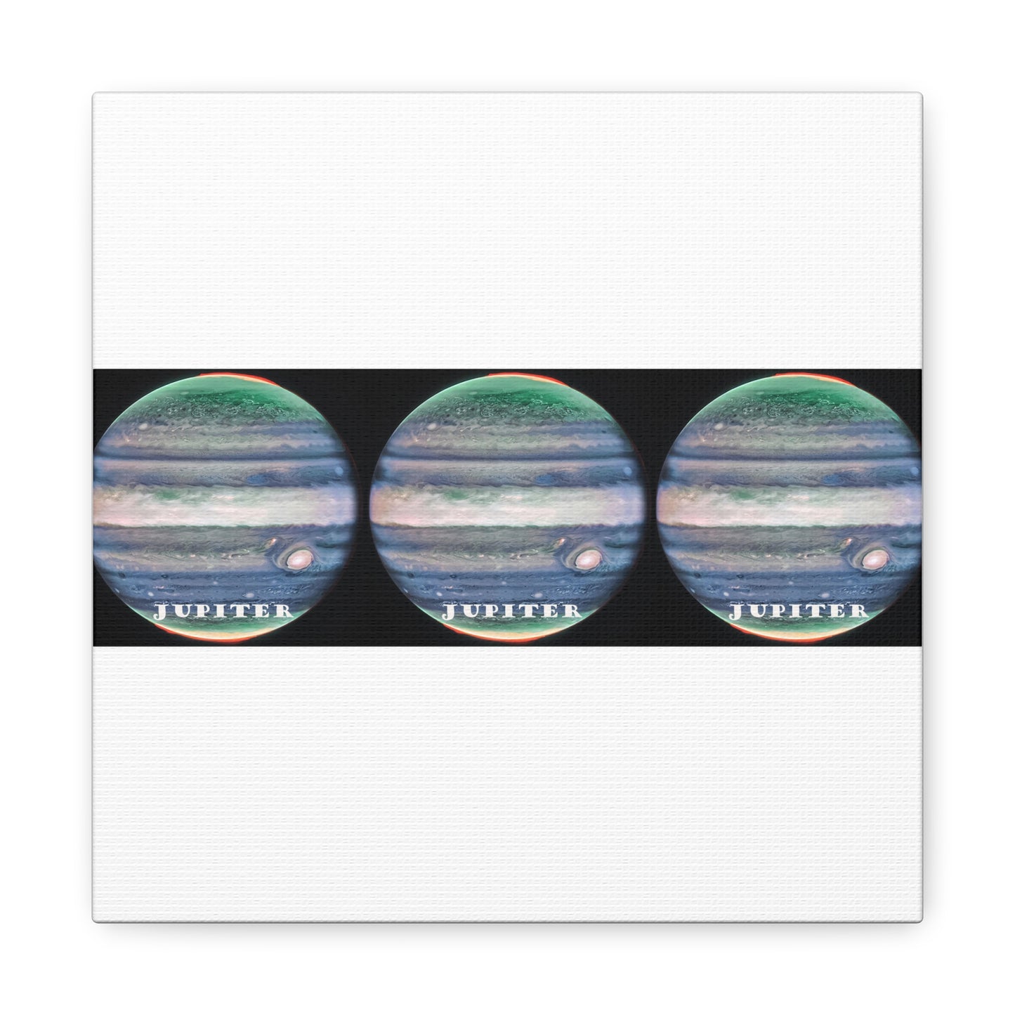 Unveiling Jupiter's Majesty: Cosmos Series Canvas Print