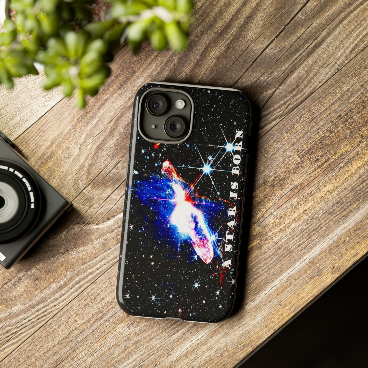An Actual  Star Is Born for  Apple iPhone, Samsung Galaxy, and Google Pixel devices with premium-quality custom protective phone cases