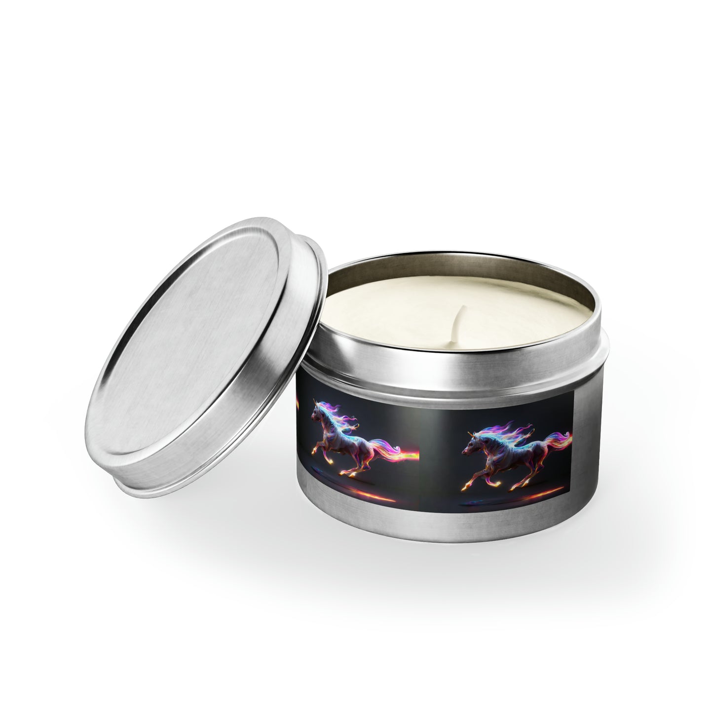 Set the Mood: Magic Pony Soy Tin Candles