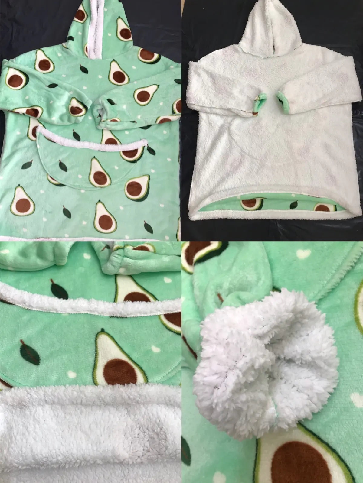 Embrace Ultimate Comfort with Oversized Hoodie Warm Blankets