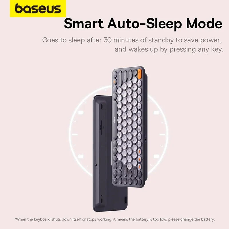 Baseus Wireless Keyboard: Sleek Typing for Any Device