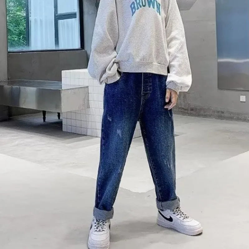 Big Boy Jeans - Stylish Trousers for Boys Aged 11-12, Perfect for Summer