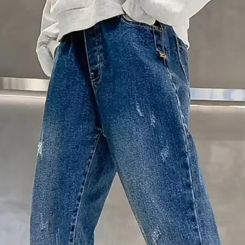 Big Boy Jeans - Stylish Trousers for Boys Aged 11-12, Perfect for Summer