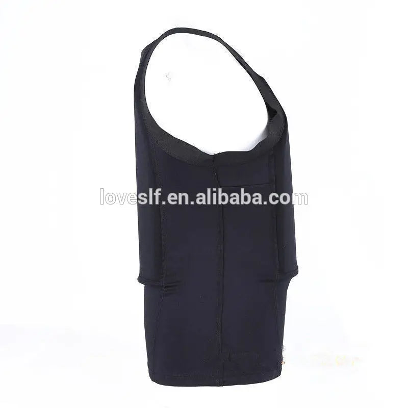 Bulletproof T-shirt Vest Ultra Thin Undershirt Covert Body Armor NIJ IIIA